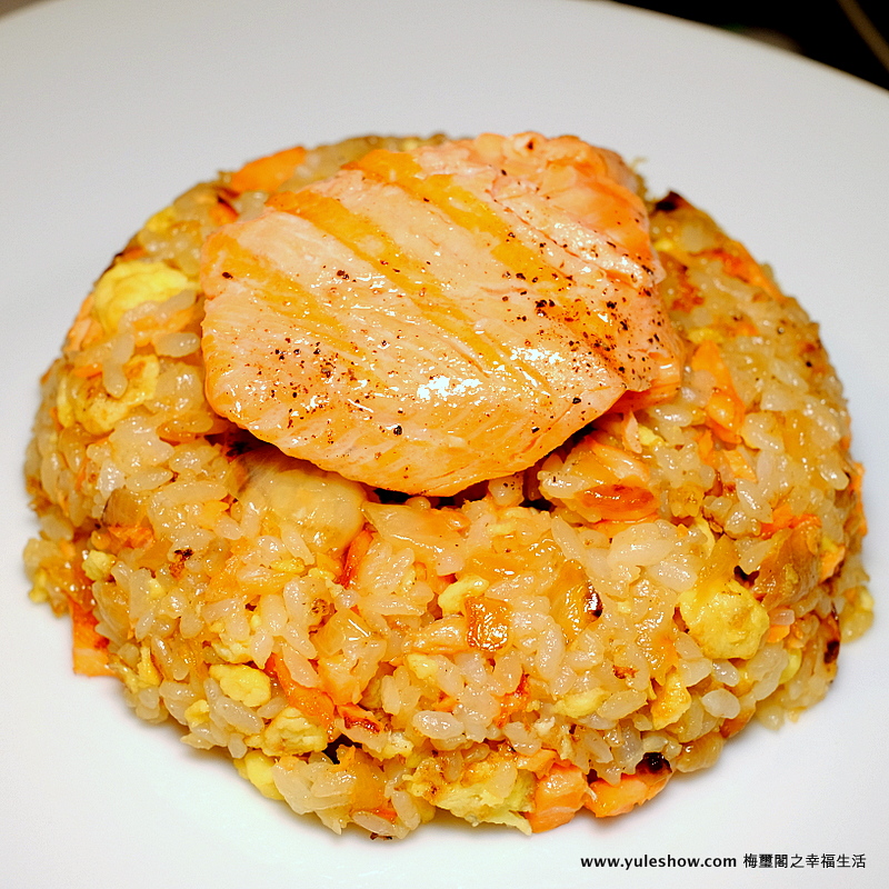 [下廚記 VI]三文魚炒飯