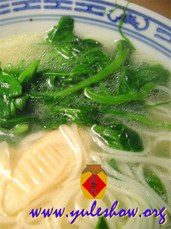 竹筍雞湯麵