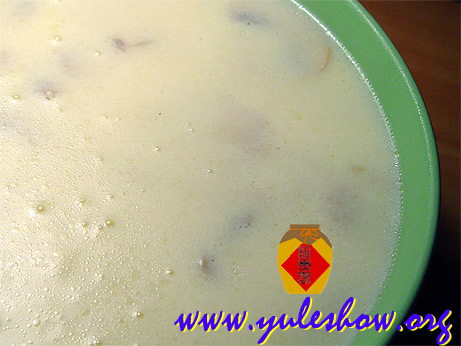 牛奶蘑菇雞茸湯