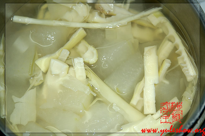 冬瓜扁尖湯 楓香培根炒蛋